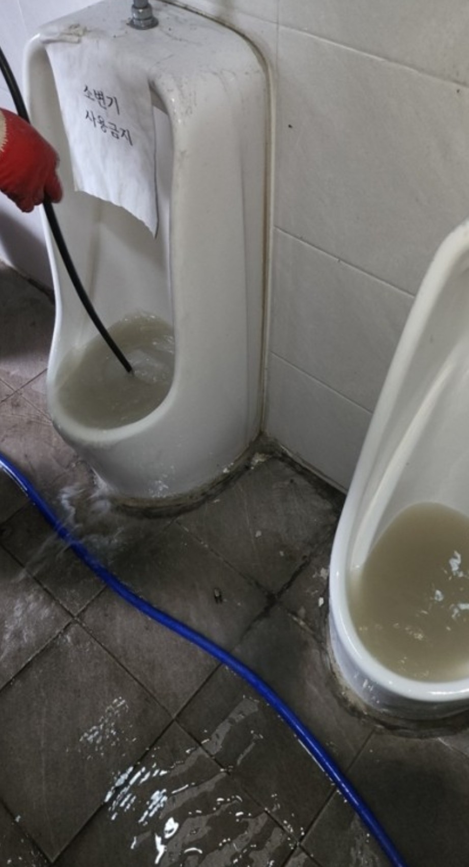 고압세척 및 준설작업 현장사진 1